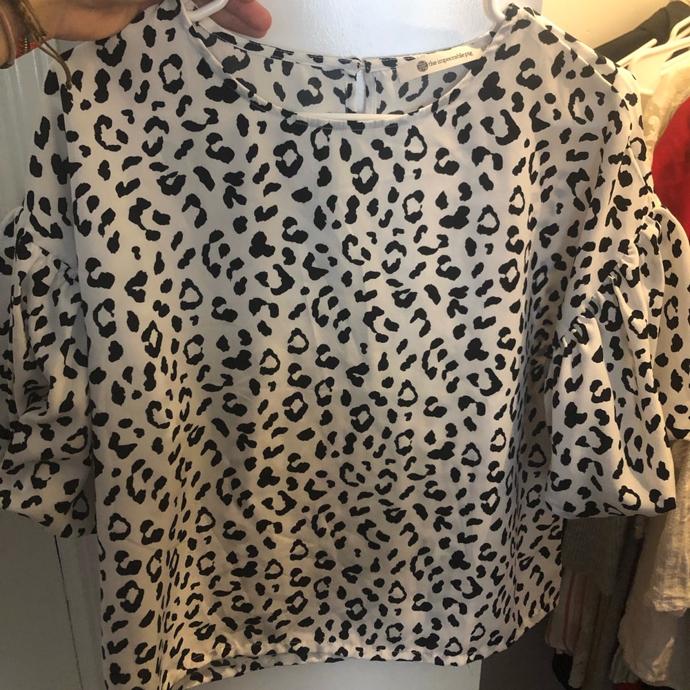 B&W dress shirt